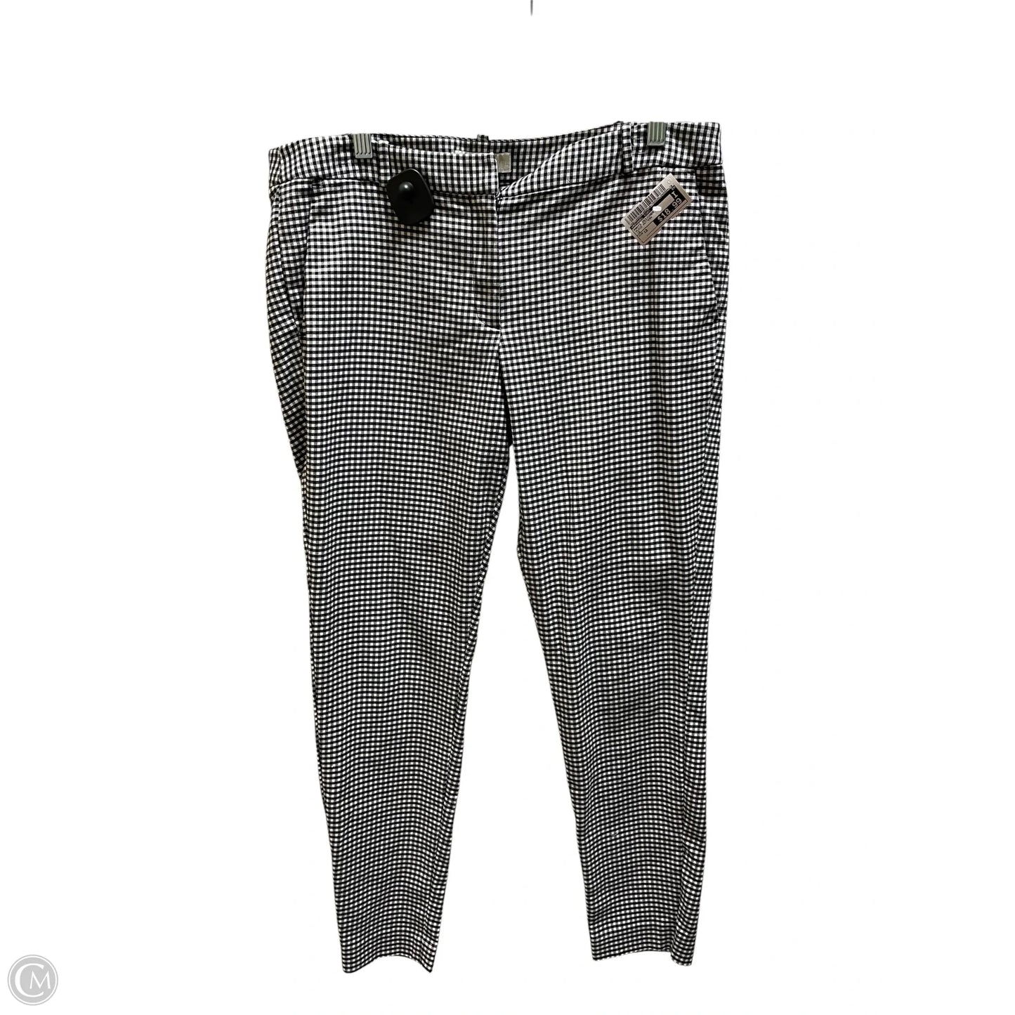 Pants Designer By Michael Kors In Plaid Pattern, Size: 12