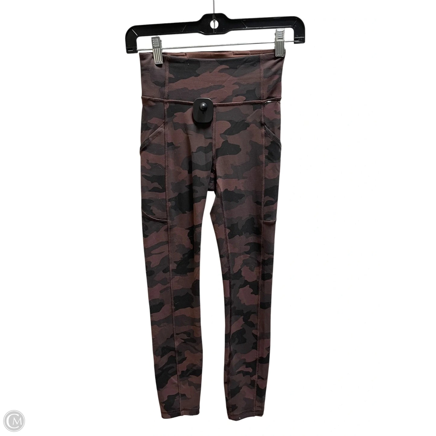 Athletic Leggings By Lululemon In Camouflage Print, Size: 2