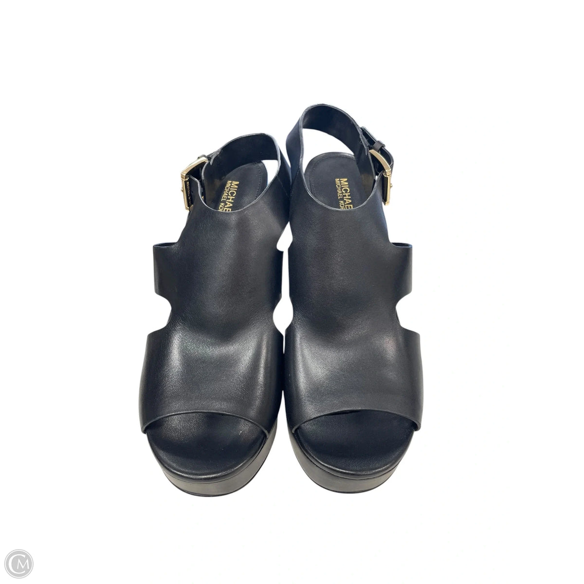 Shoes Designer By Michael Kors In Black, Size: 9