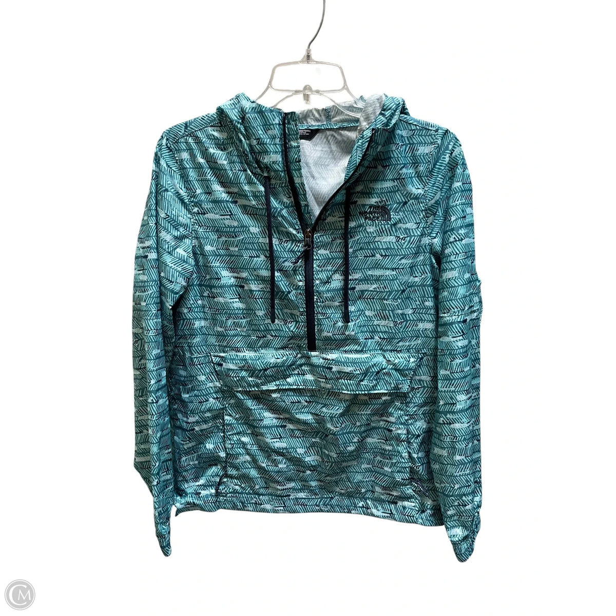 Jacket Windbreaker By The North Face In Blue, Size: S