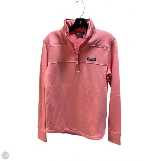 Top Long Sleeve By Vineyard Vines In Pink, Size: S