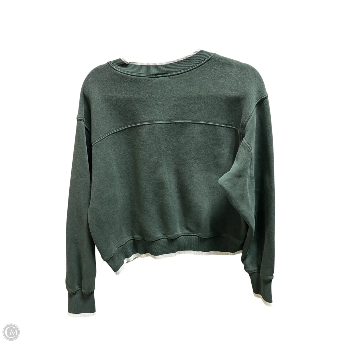 Sweatshirt Collar By Offline In Green, Size: M