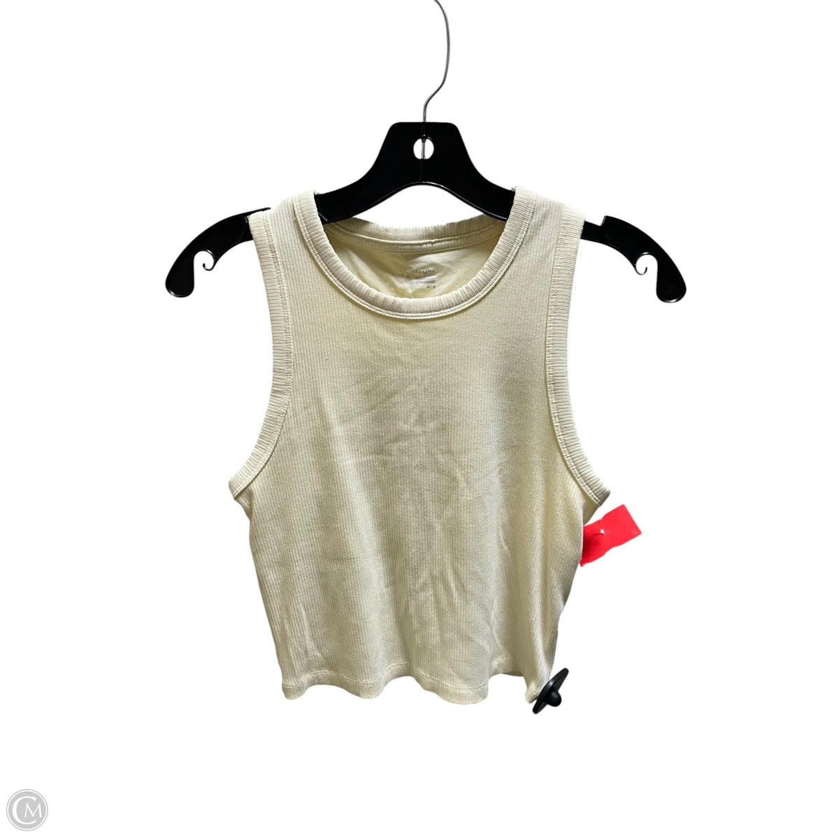 Top Sleeveless By Offline In Yellow, Size: M