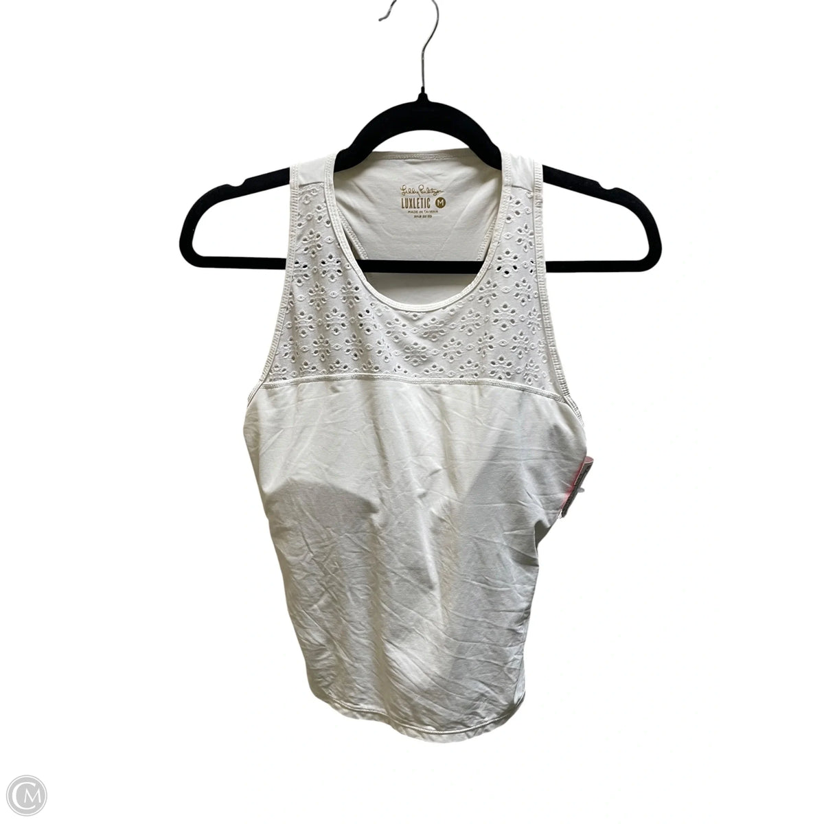 Tank Top Designer By Lilly Pulitzer In White, Size: M