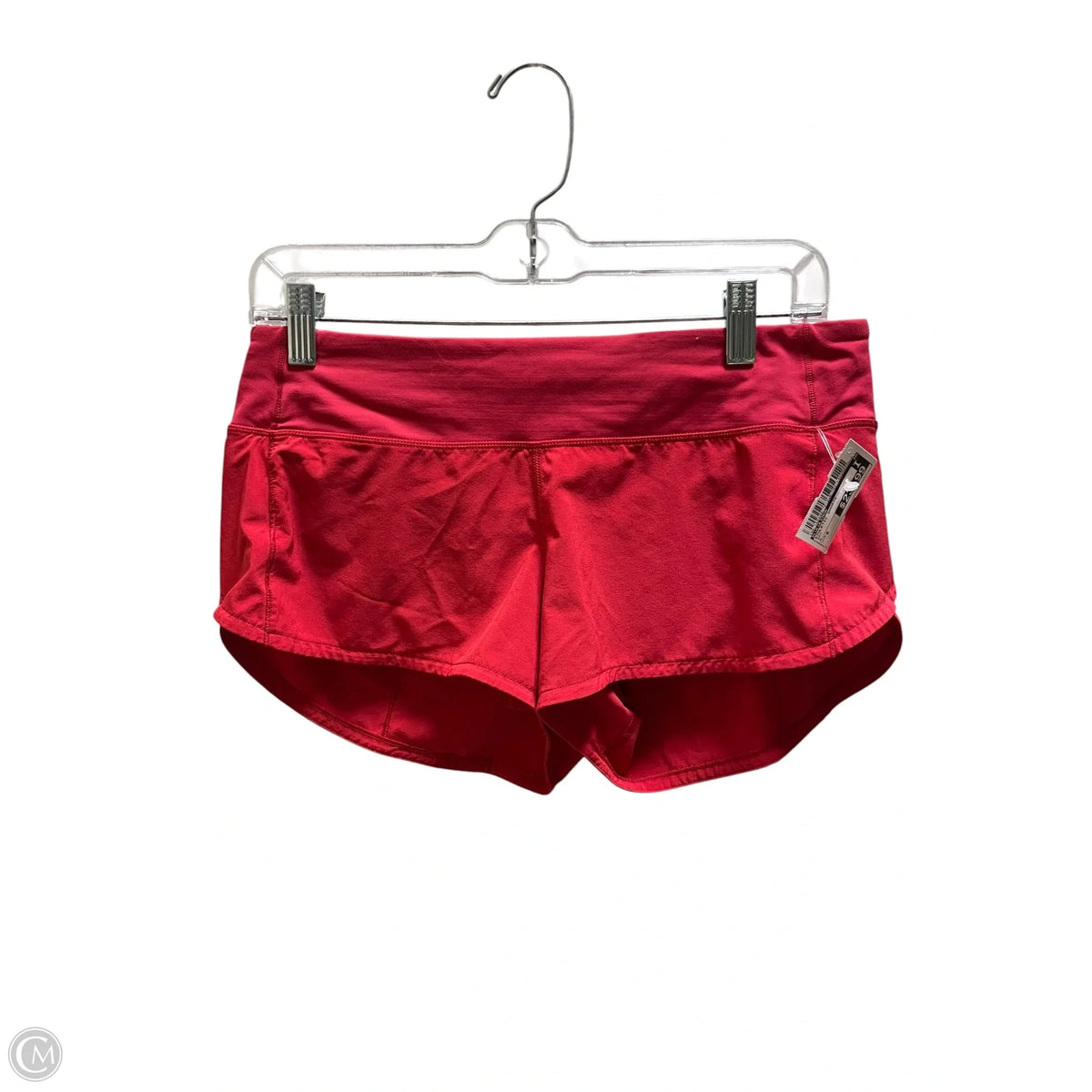 Athletic Shorts By Lululemon In Red, Size: 6