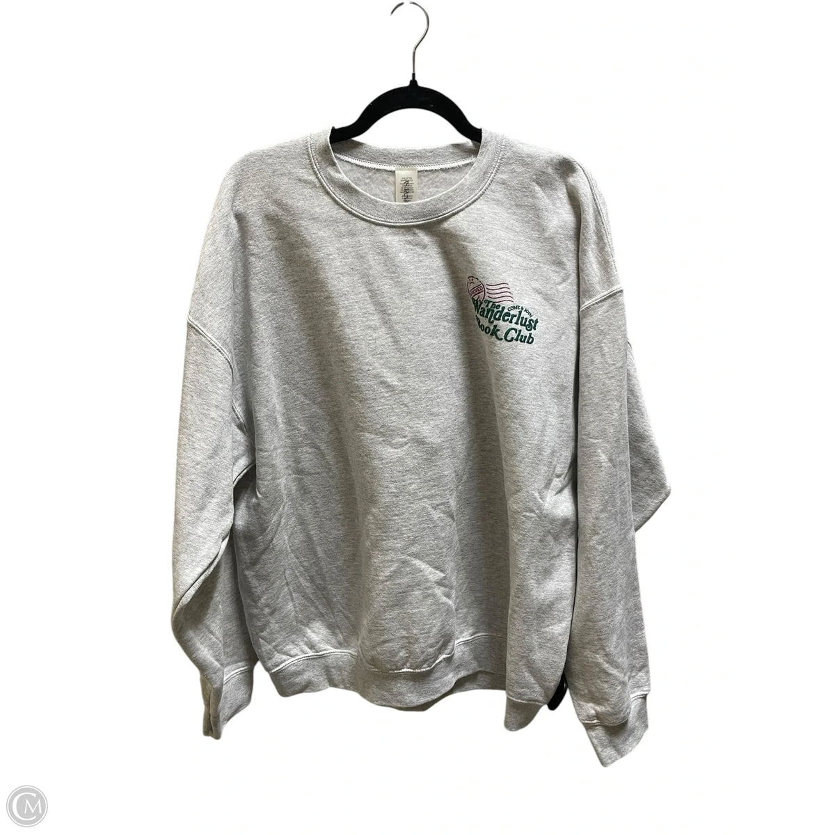Sweatshirt Crewneck By As Revival In Grey, Size: Xl