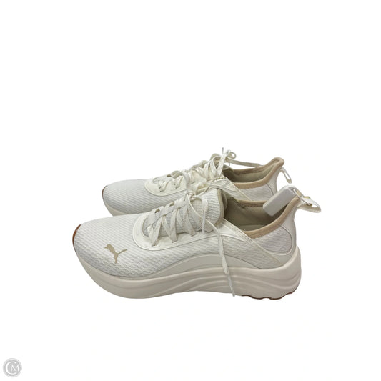 Shoes Athletic By Puma In Cream, Size: 6