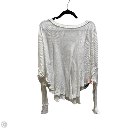 Top Long Sleeve By We The Free In White, Size: S