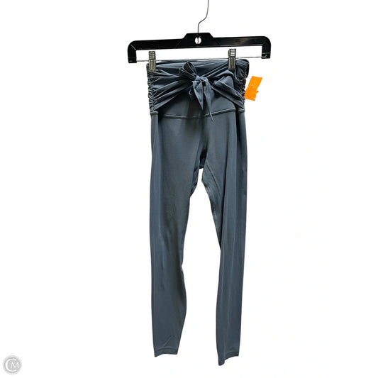 Athletic Leggings By Lululemon In Blue, Size: 2