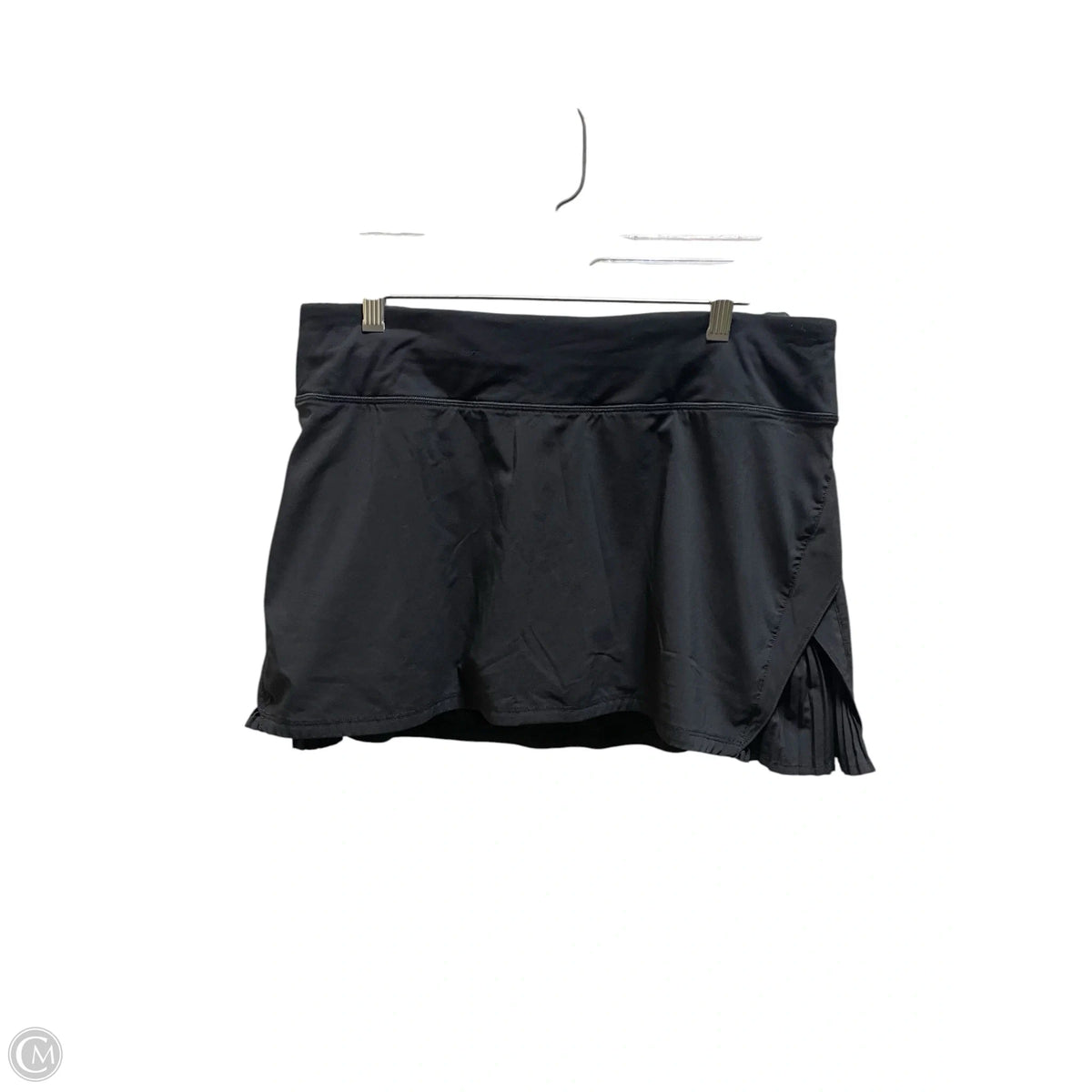 Athletic Skirt By Lululemon In Black, Size: 10