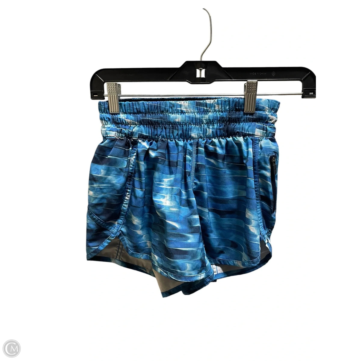 Athletic Shorts By Lululemon In Blue, Size: 4
