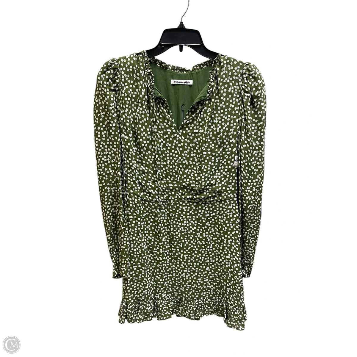 Dress Casual Short By Reformation In Green, Size: M