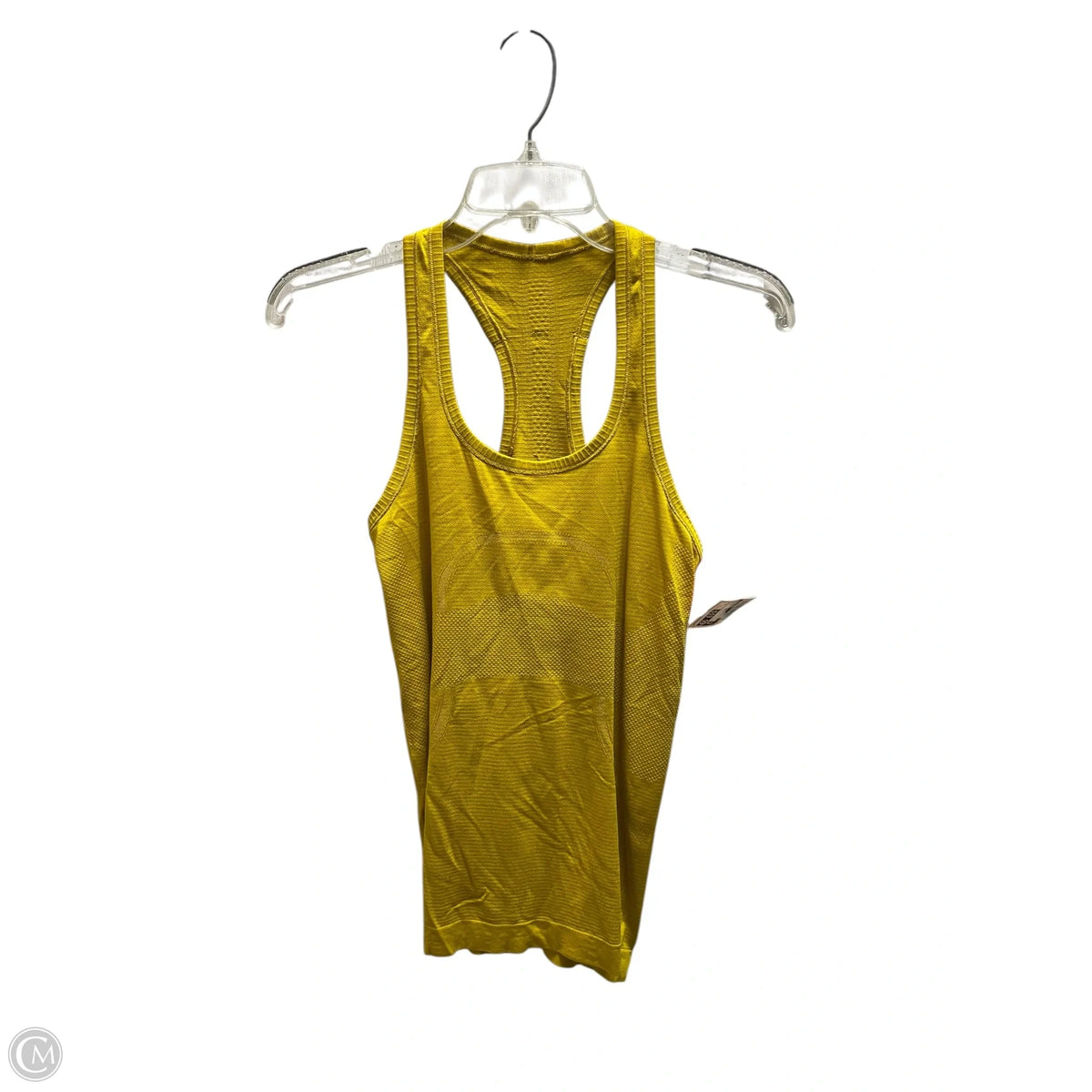 Athletic Tank Top By Lululemon In Yellow, Size: 6