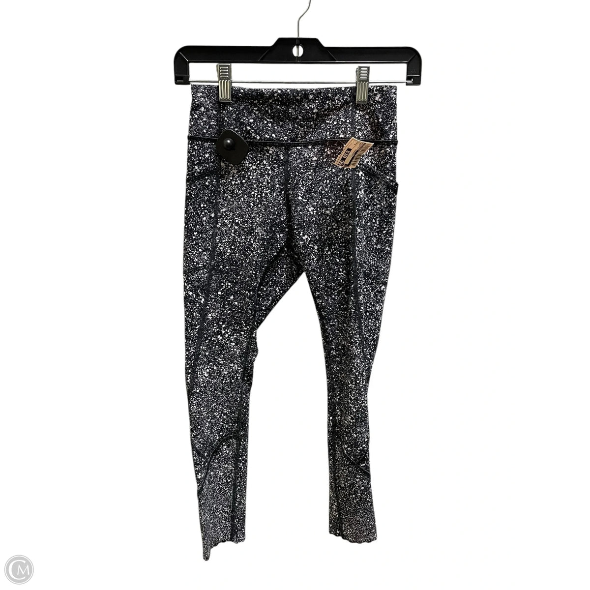 Athletic Leggings By Lululemon In Grey, Size: 4
