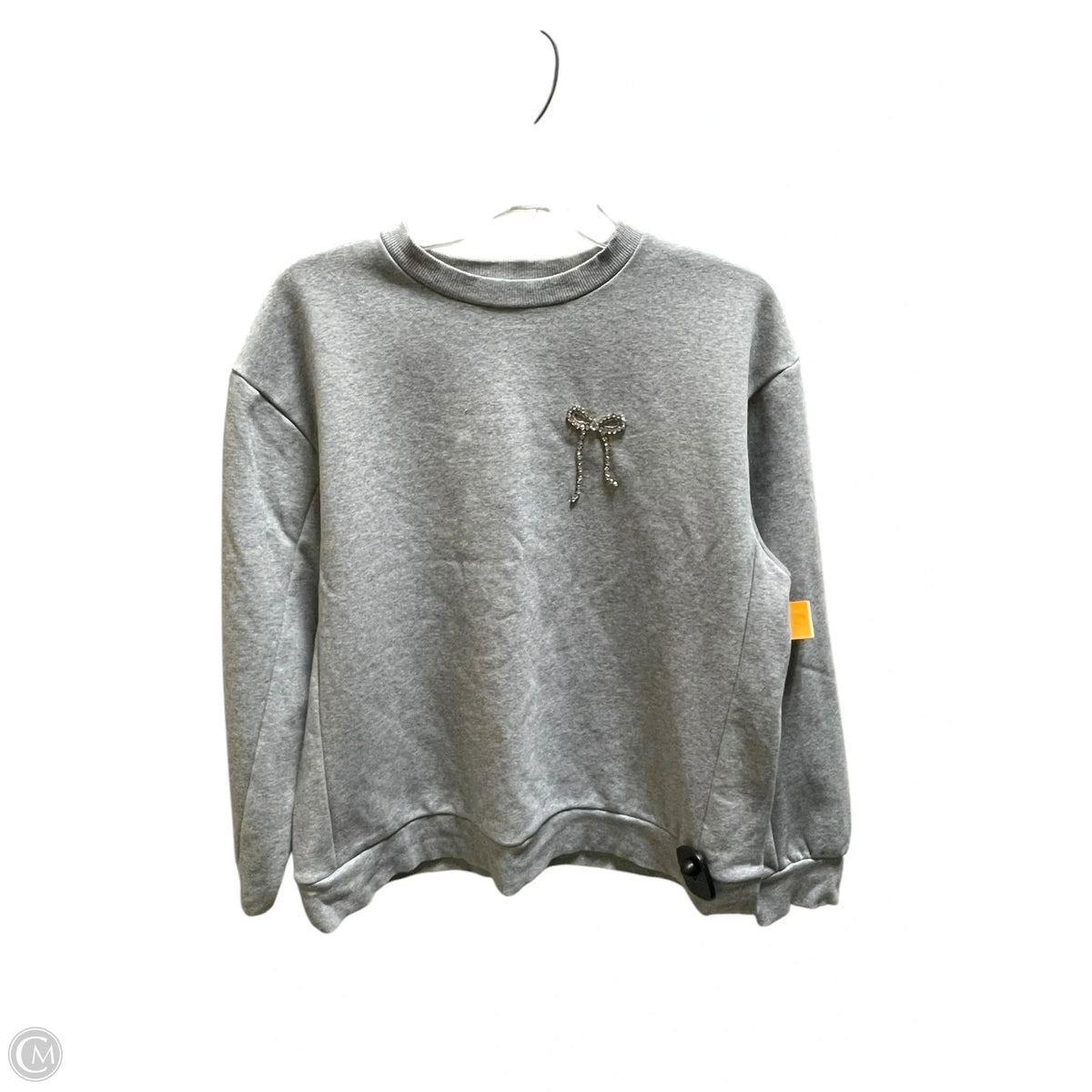Top Long Sleeve By A New Day In Grey, Size: M