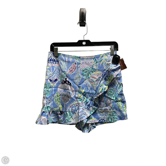 Skort Designer By Lilly Pulitzer In Floral Print, Size: 4