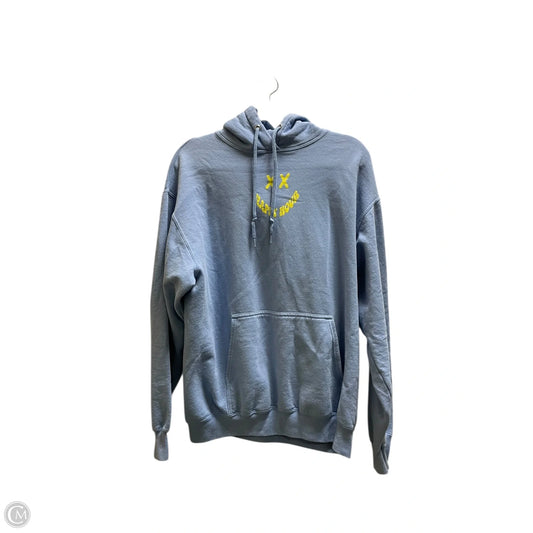 Sweatshirt Hoodie By Clothes Mentor In Blue, Size: Xl
