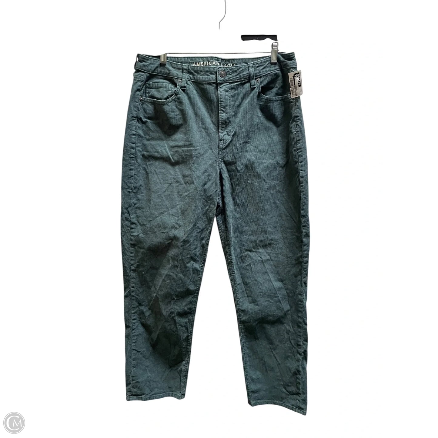 Pants Corduroy By American Eagle In Green, Size: 14