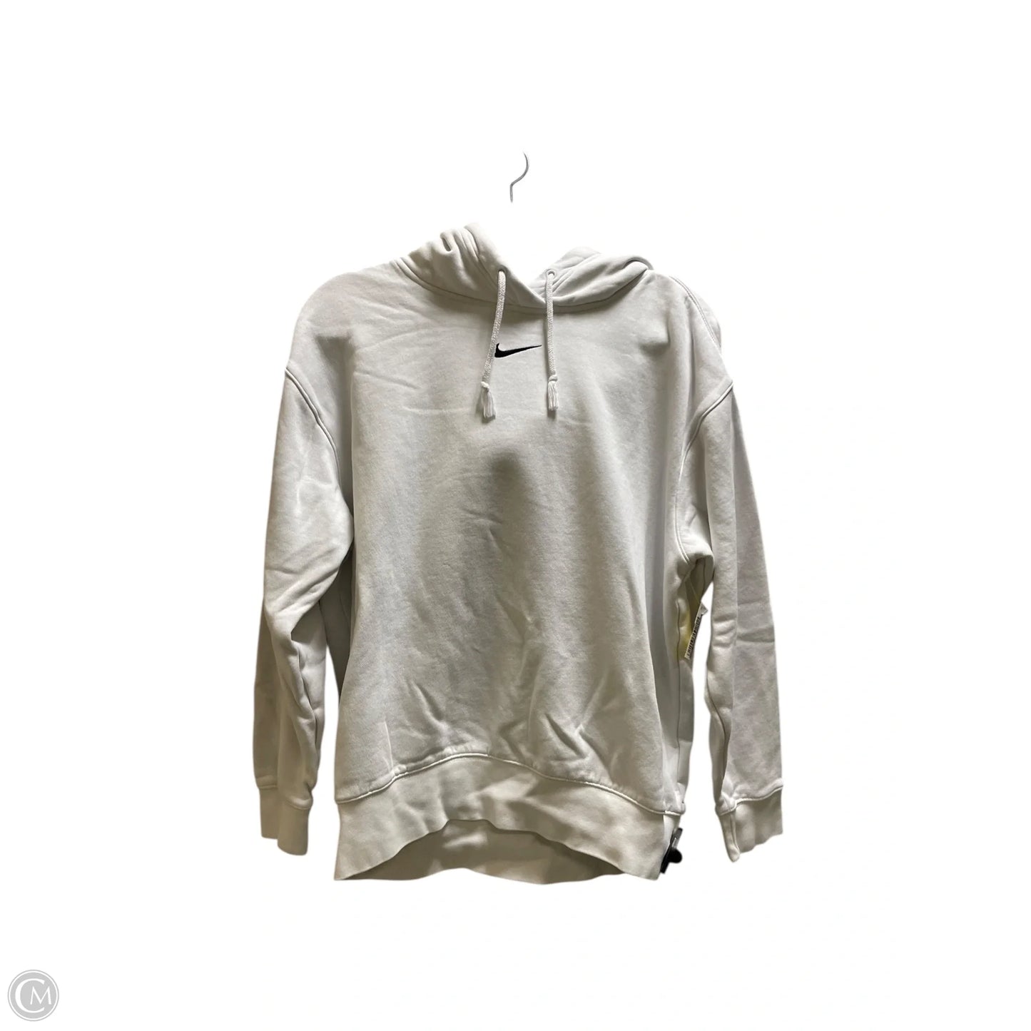 Sweatshirt Hoodie By Nike Apparel In White, Size: Xs