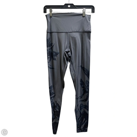 Athletic Leggings By Lululemon In Grey, Size: 8