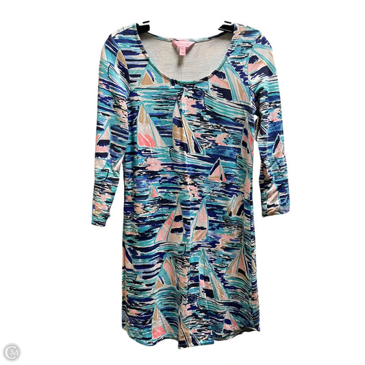 Dress Designer By Lilly Pulitzer In Blue, Size: Xs