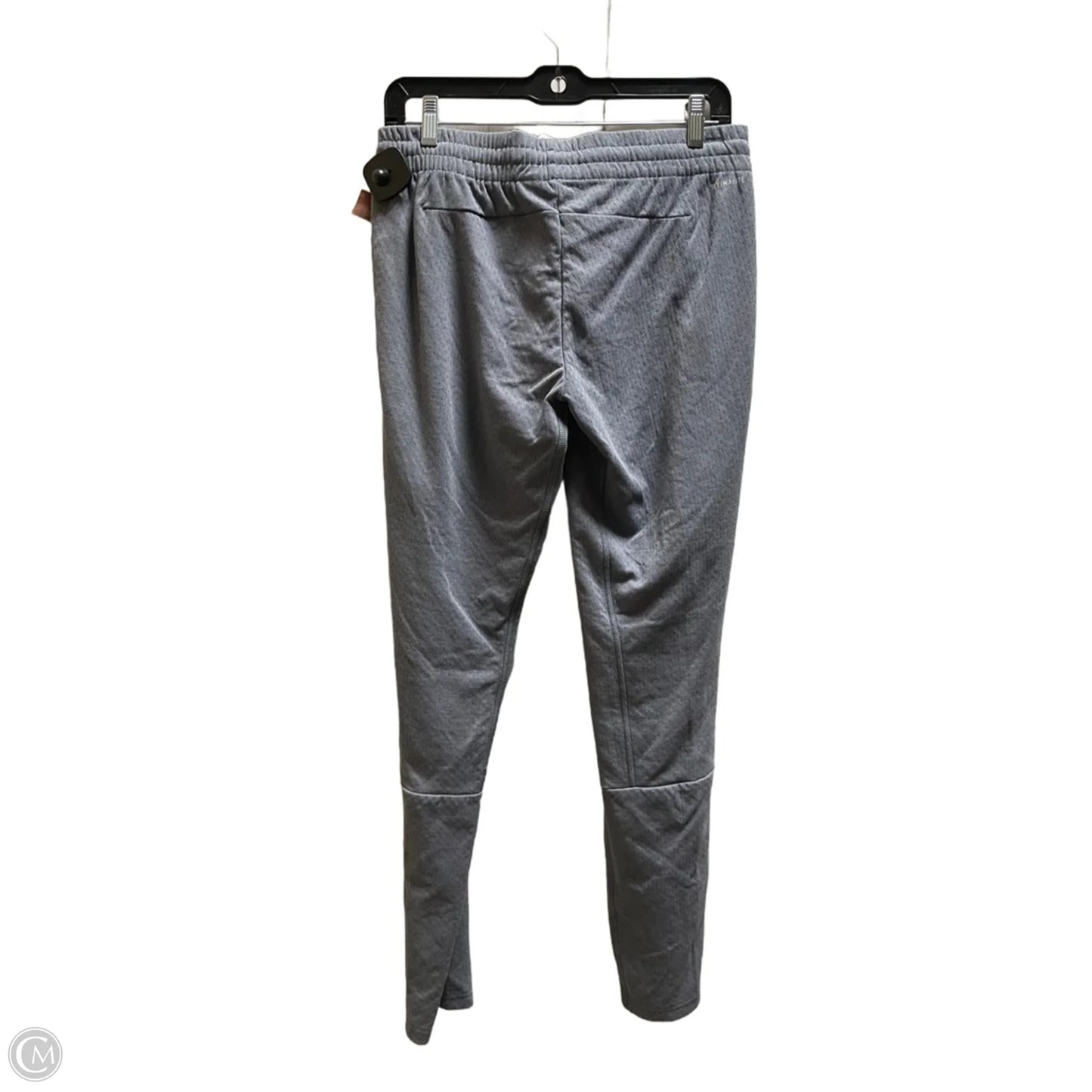 Athletic Pants By Adidas In Grey, Size: S