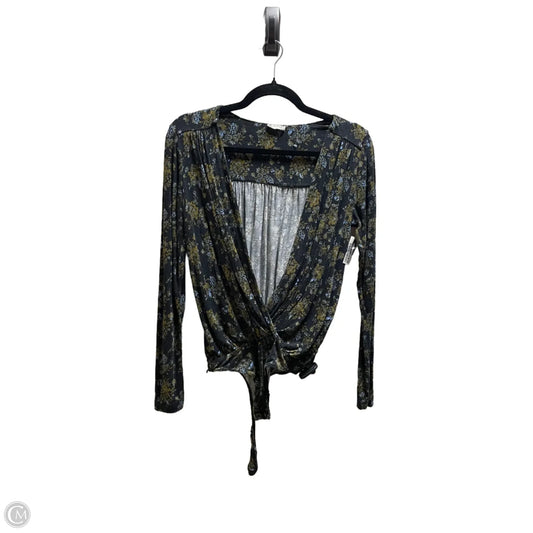 Bodysuit By Free People In Floral Print, Size: Xs