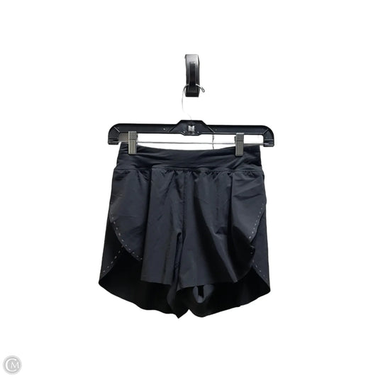 Athletic Shorts By Lululemon In Black, Size: Xxs