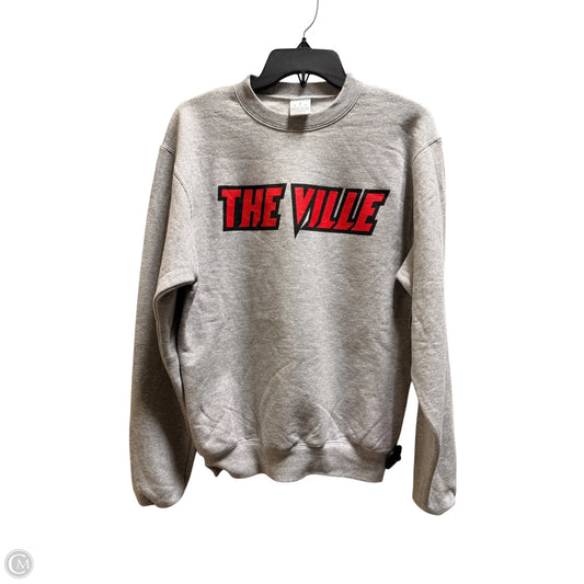 Sweatshirt Crewneck By Champion In Grey, Size: S