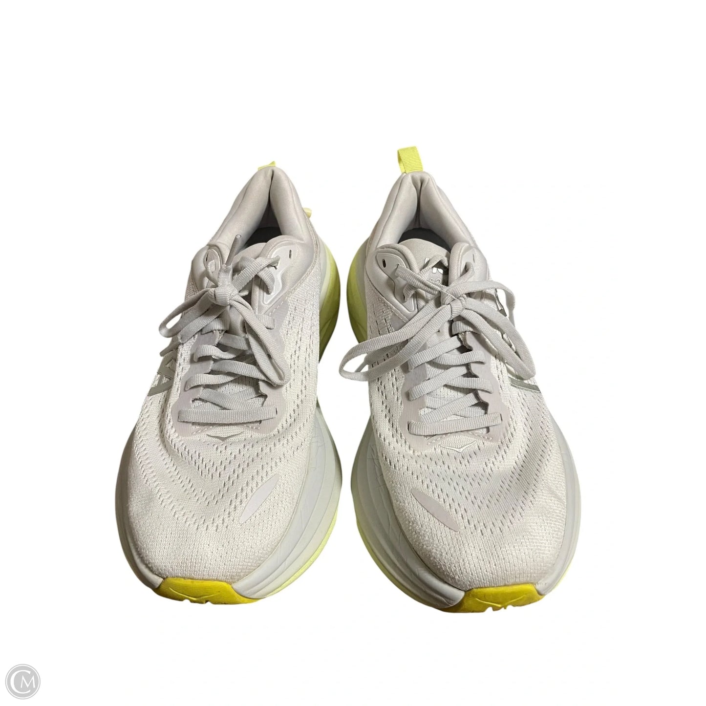Shoes Athletic By Hoka In Yellow, Size: 7.5