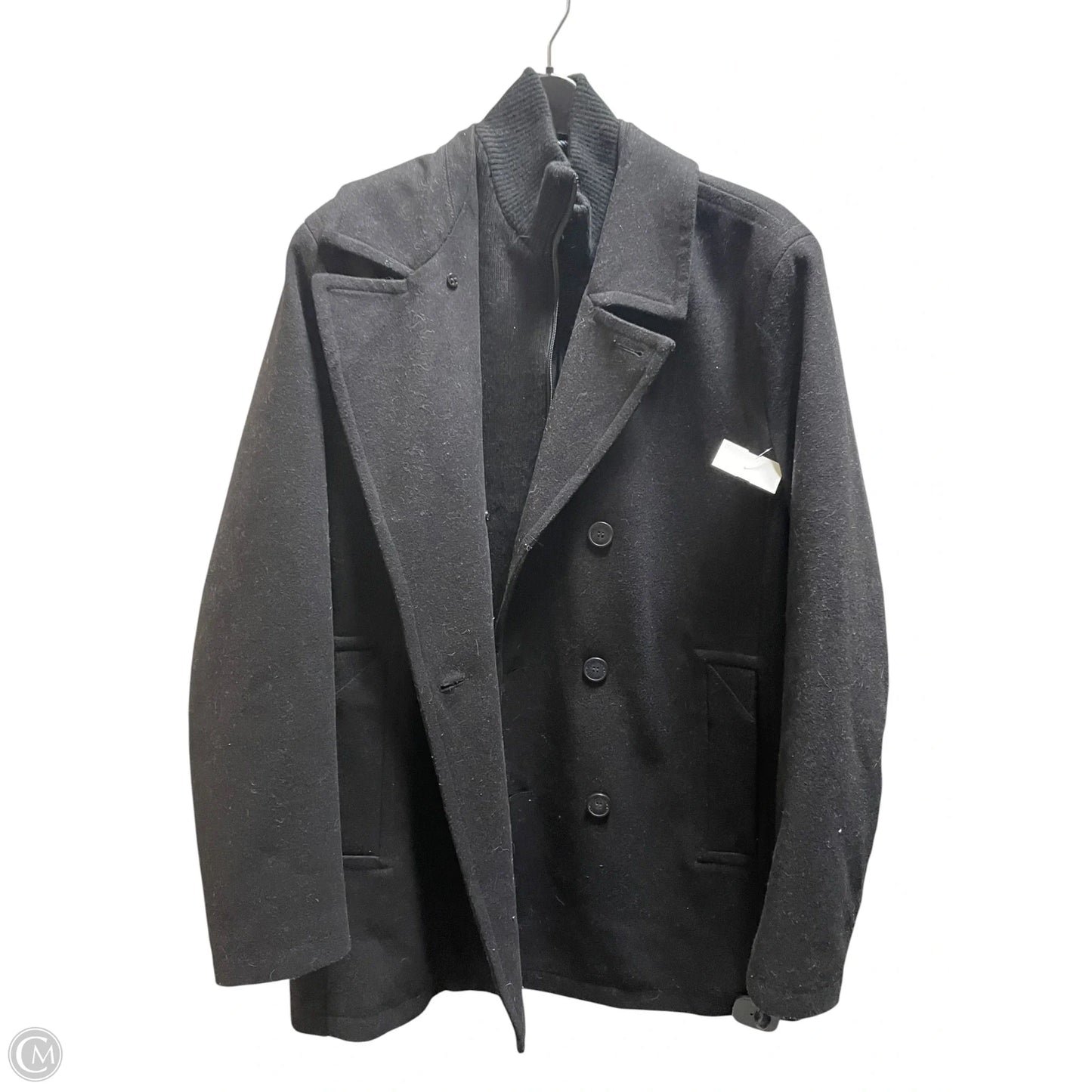 Jacket Puffer & Quilted By Marc New York In Black, Size: M