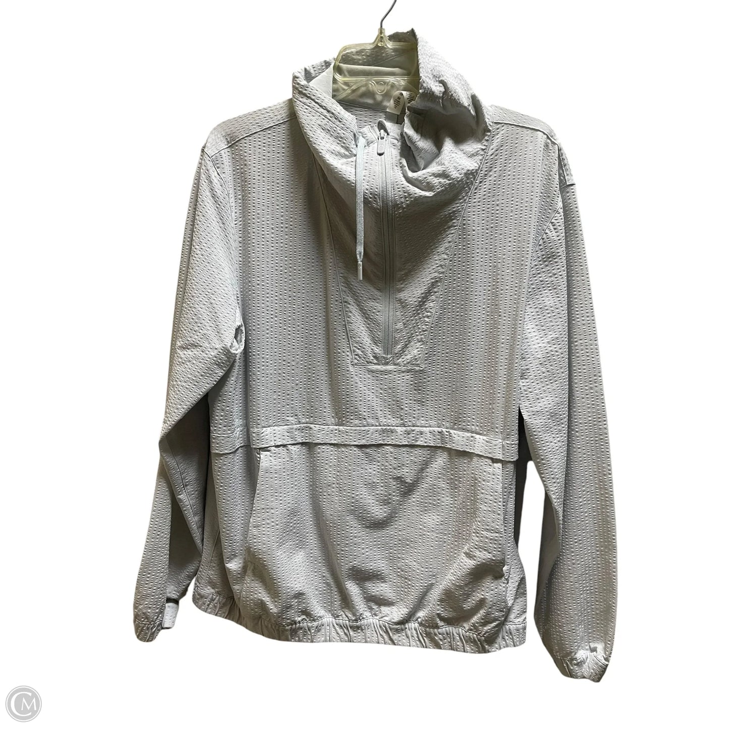 Athletic Jacket By Lululemon In Blue, Size: 10