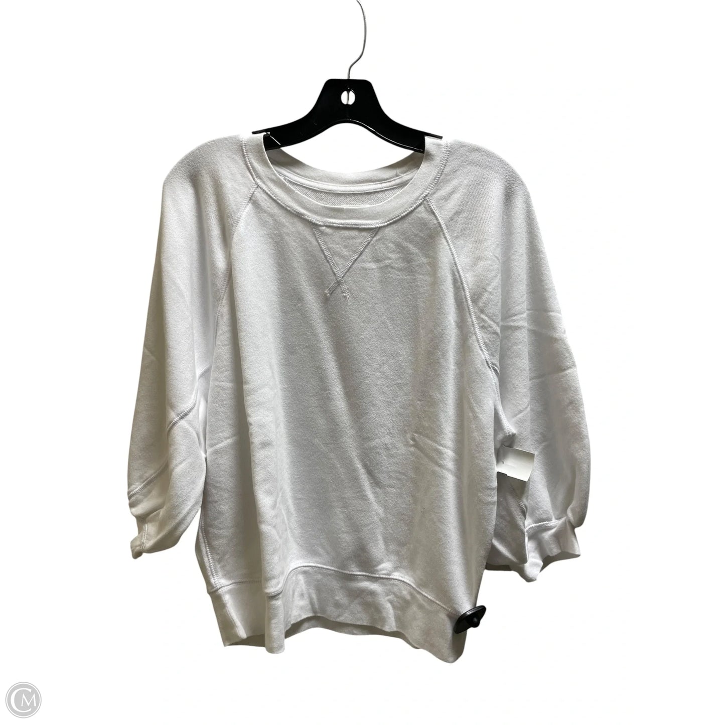 Top Long Sleeve By Aerie In White, Size: M