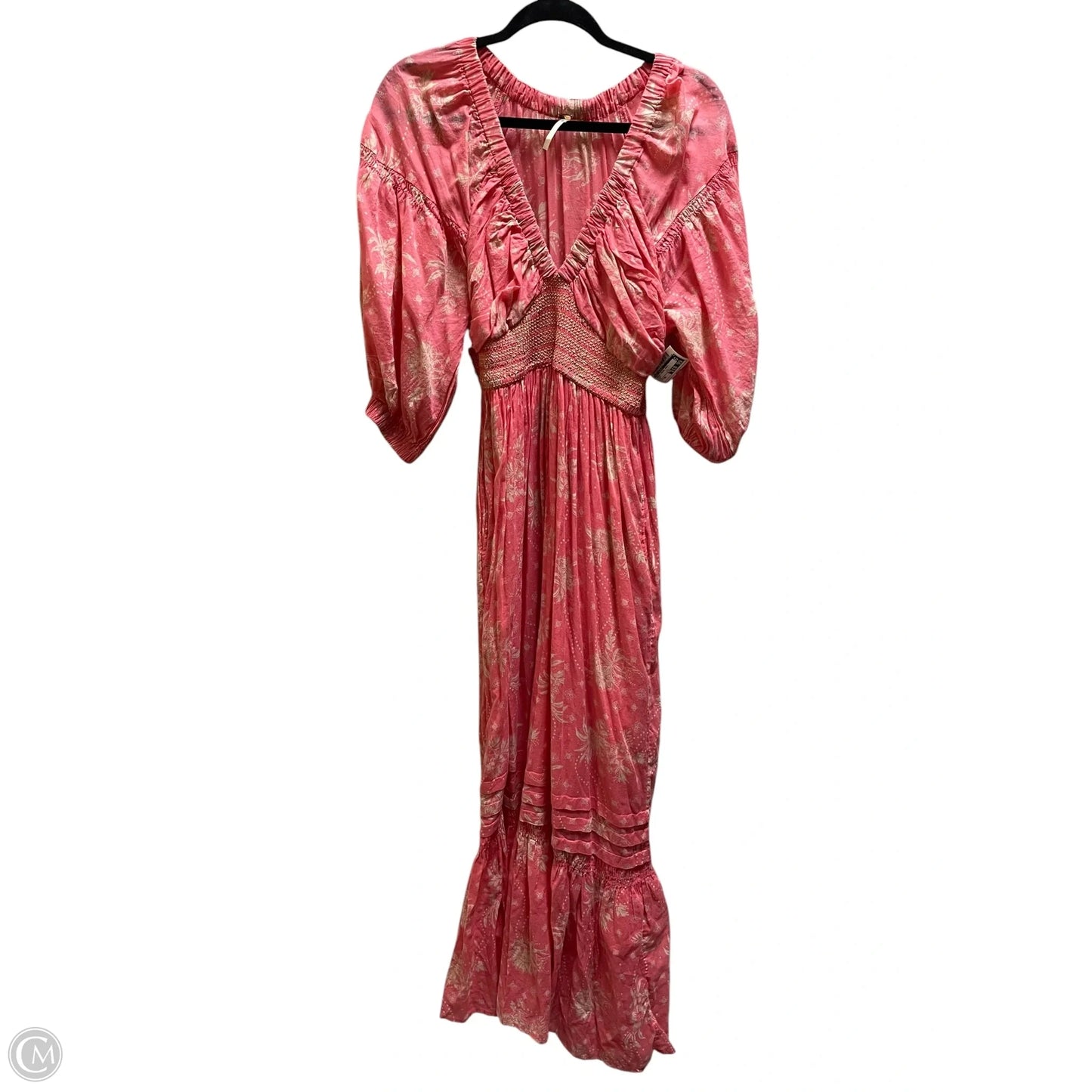 Dress Casual Maxi By Free People In Pink, Size: Xs