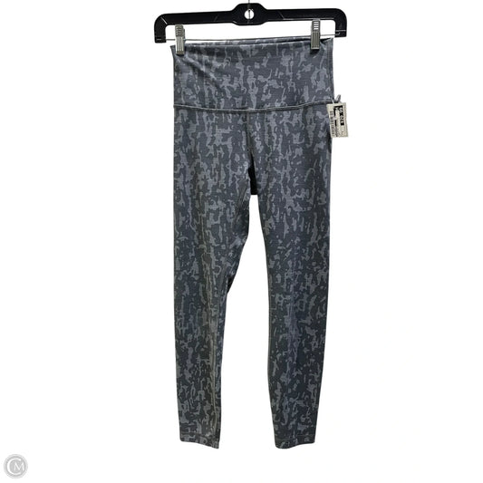 Athletic Leggings By Lululemon In Grey, Size: 4