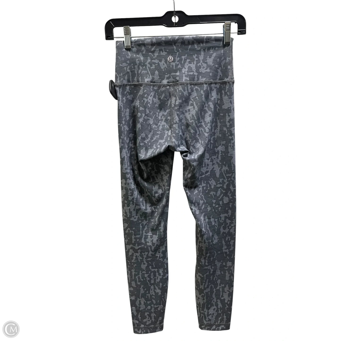 Athletic Leggings By Lululemon In Grey, Size: 4