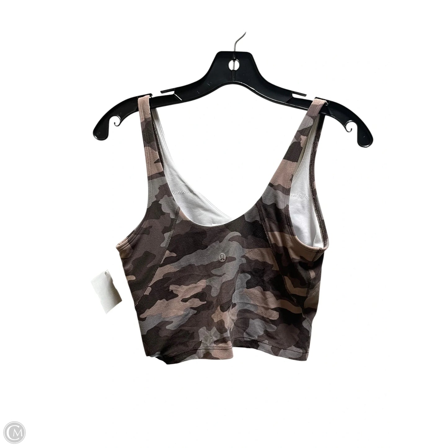Athletic Tank Top By Lululemon In Camouflage Print, Size: 2