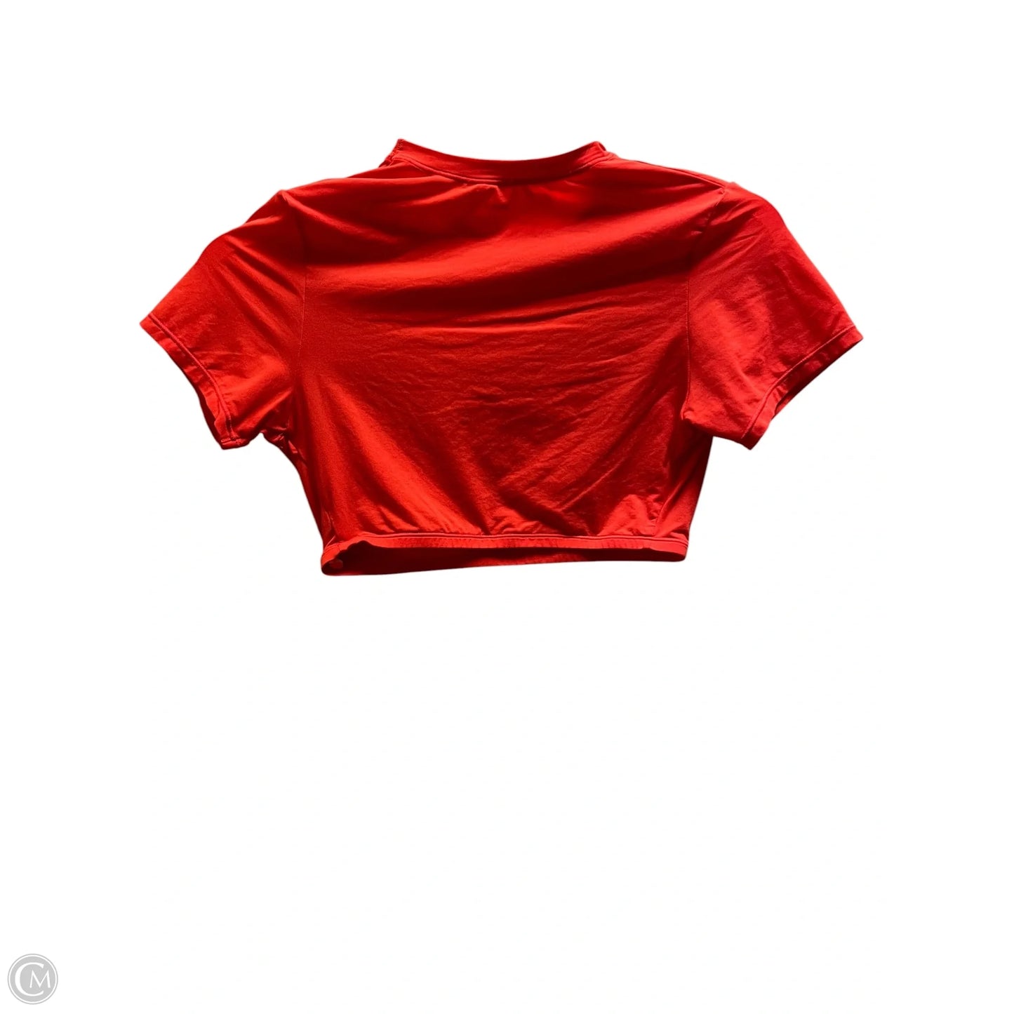 Top Short Sleeve By Skims In Red, Size: S