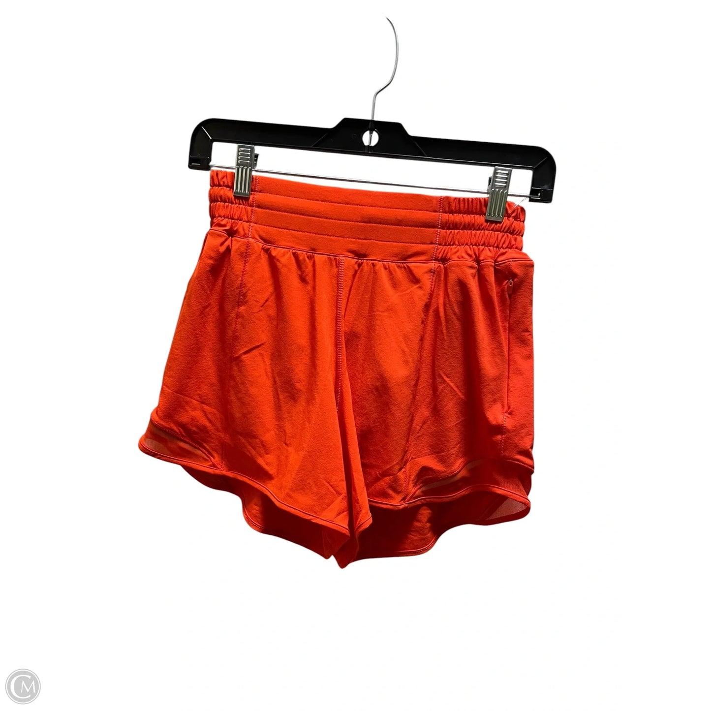 Athletic Shorts By Lululemon In Red, Size: 4
