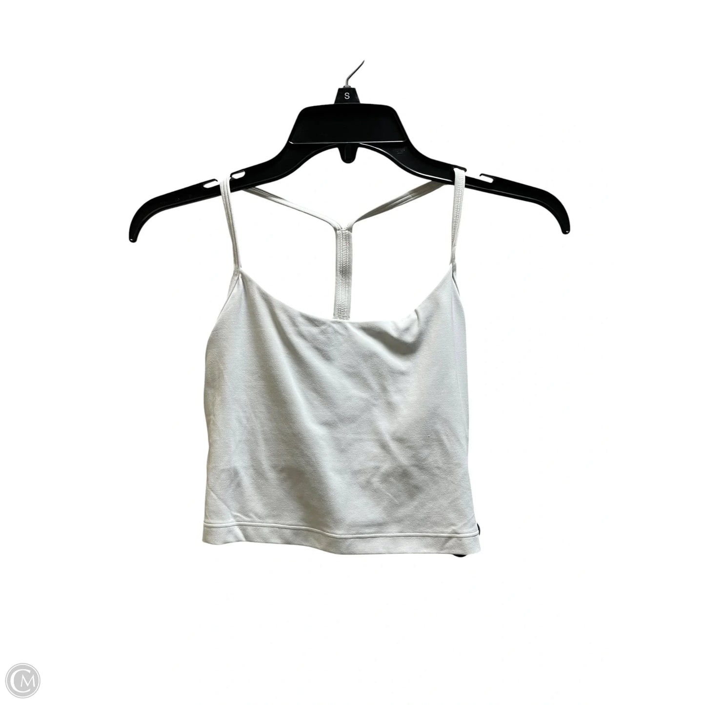 Athletic Tank Top By Lululemon In White, Size: Xs