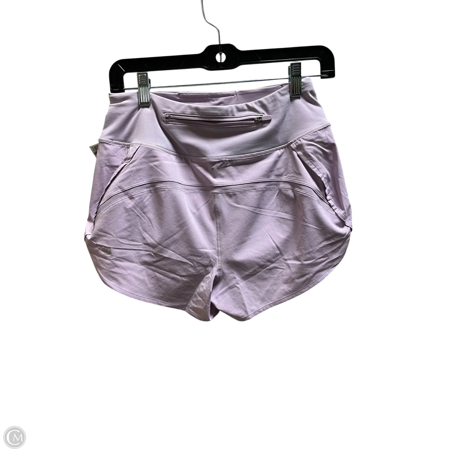 Athletic Shorts By Lululemon In Purple, Size: Xs