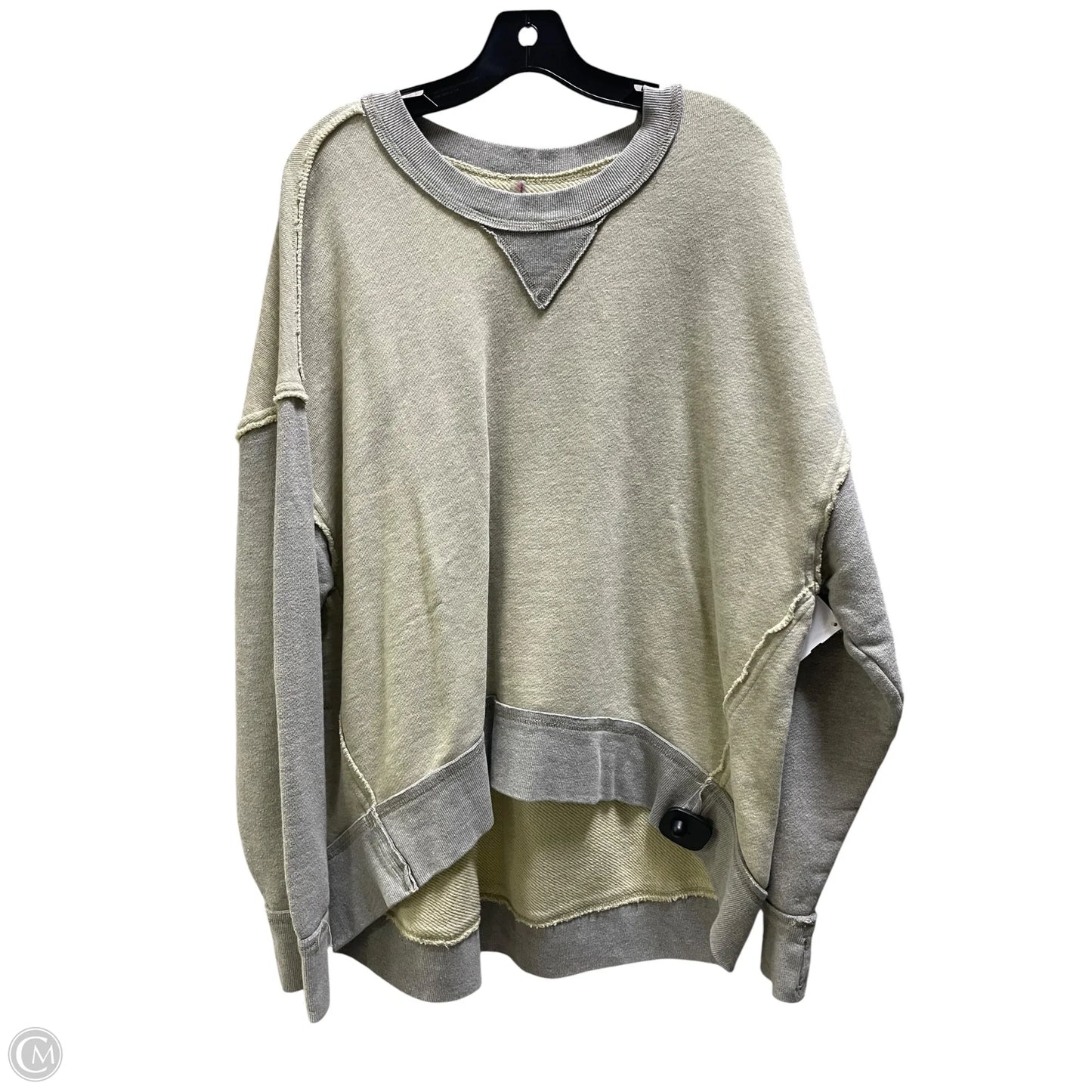 Sweater By Free People In Yellow, Size: M