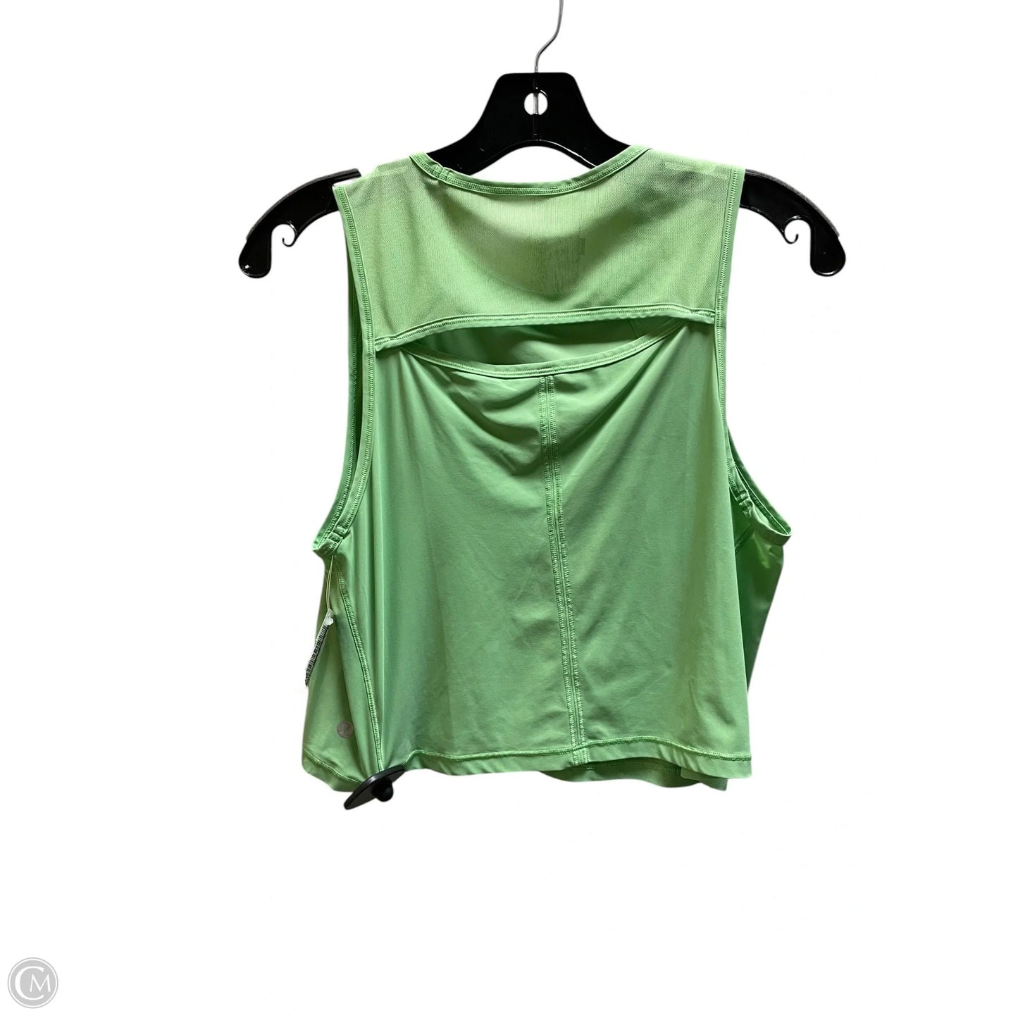 Athletic Tank Top By Lululemon In Green, Size: M