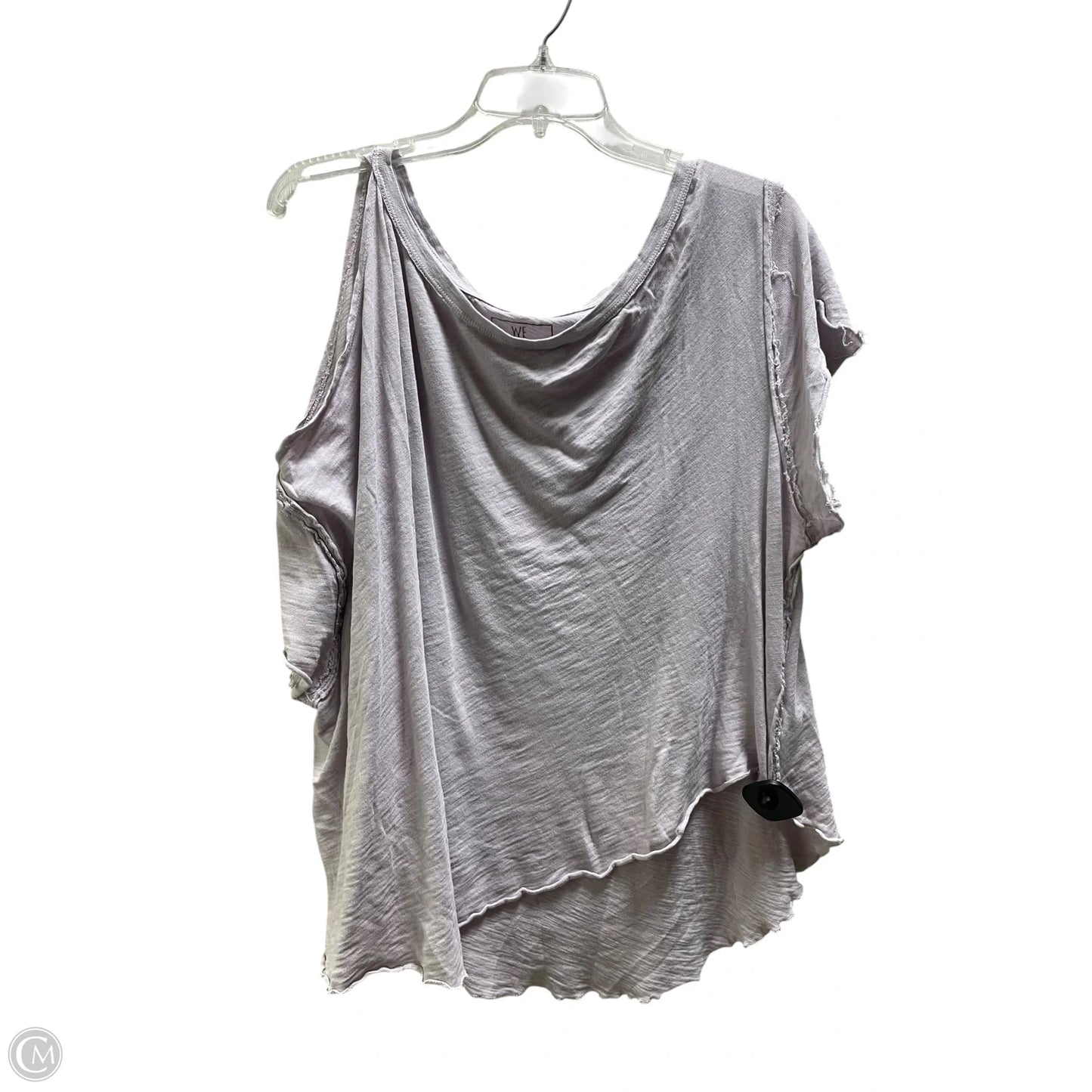 Top Short Sleeve By Free People In Purple, Size: L