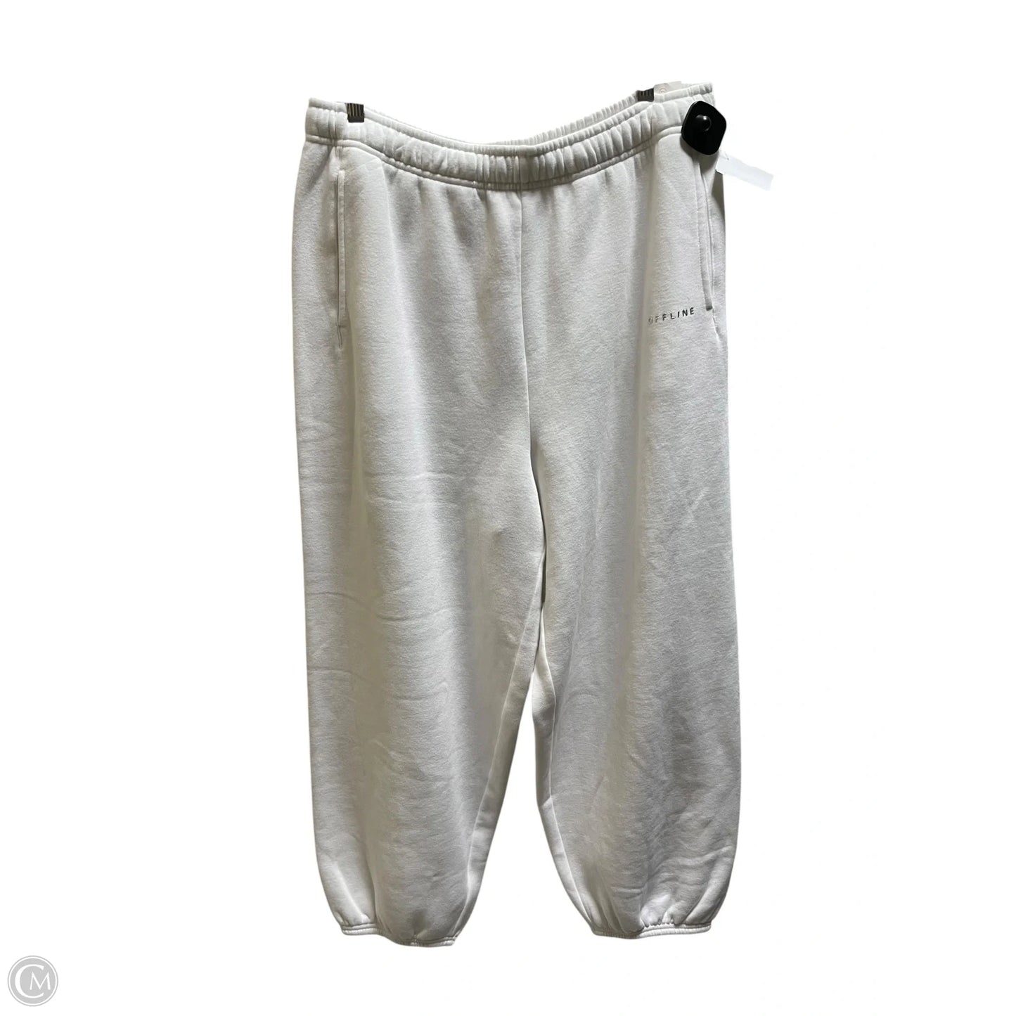 Pants Lounge By Aerie In White, Size: L