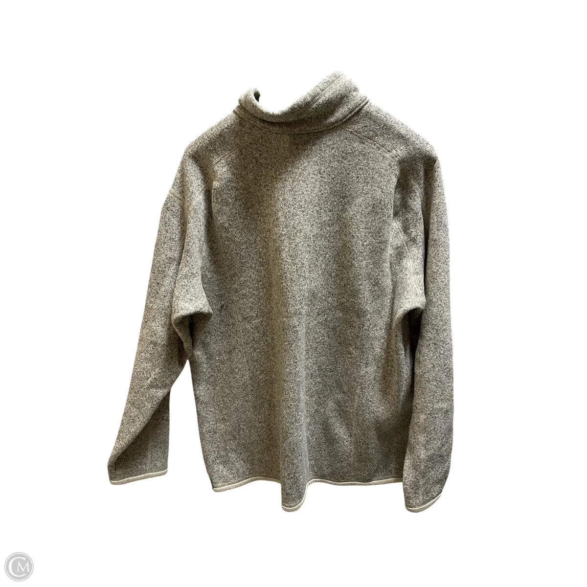 Jacket Fleece By Patagonia In Tan, Size: Xl