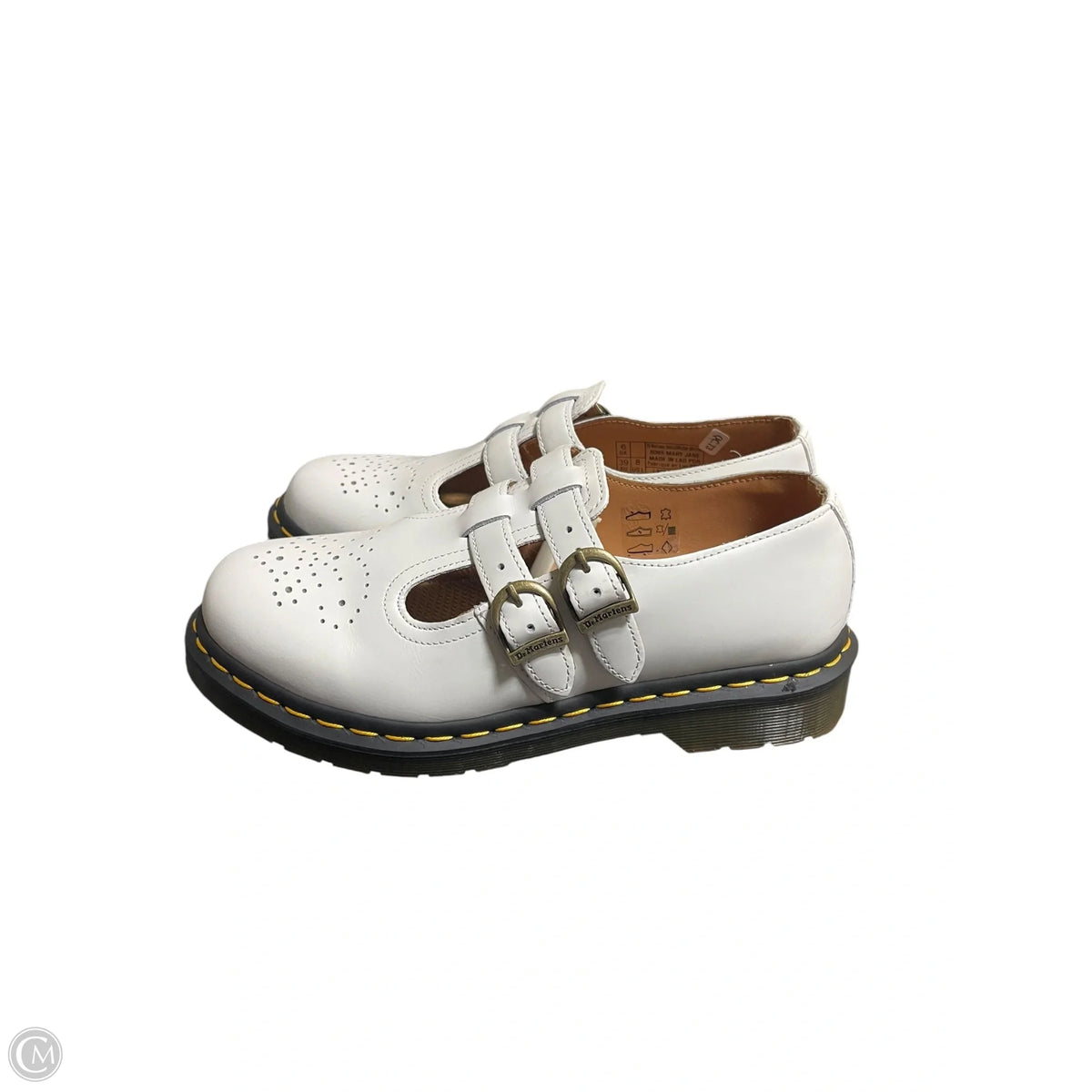 Shoes Designer By Dr Martens In White, Size: 8