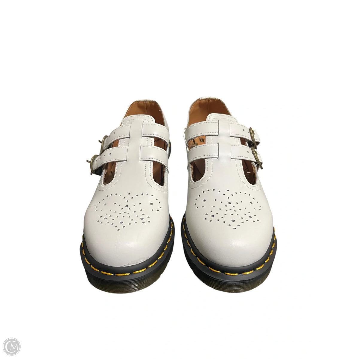 Shoes Designer By Dr Martens In White, Size: 8