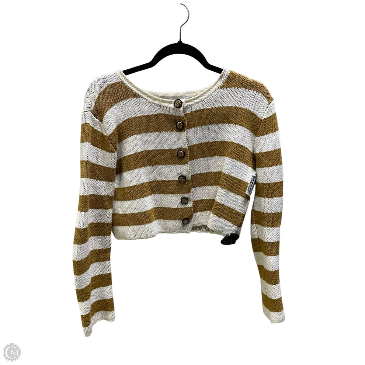 Sweater By Bishop + Young In Striped Pattern, Size: M