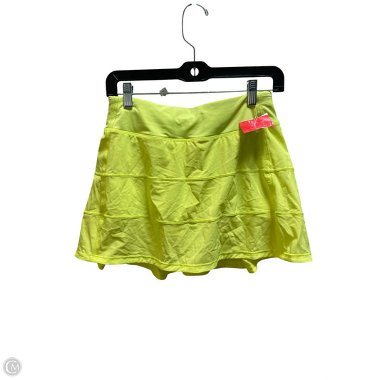 Athletic Skirt By Lululemon In Zebra Print, Size: 4